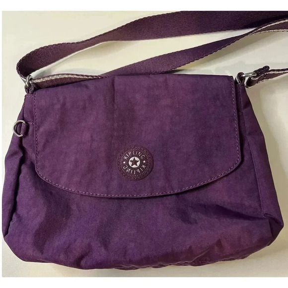 Kipling Tamia Crossbody Bag in Plum - Picture 1 of 10
